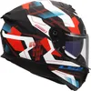 Casco LS2 FF808 Stream II Mika, bianco/blu/rosso, M (57/58) Anteprima dell’immagine prodotto 6