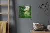 Coloray Uhr auf Leinwand 30x30 cm Wand Uhr Dekoration Produktbild-Vorschau 4