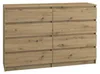 Commode large avec tiroirs TAAVI – chêne artisan Voir les images du produit 1