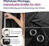Samt Vorhang Ösen Gardine Velvet blickdicht abdunkelnd, Produktbild-Vorschau 6