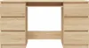 Scrivania Sonoma in rovere 140x50x77 cm in materiale ligneo Anteprima dell’immagine prodotto 9