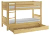 Kinderstockbett aus Massivholz mit wählbarem Zubehör, Produktbild-Vorschau 1