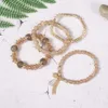 4 Teile/satz Boho Faux Achat Perle Quaste Kette Charm Produktbild-Vorschau 7
