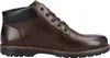 A side view of a brown leather boot. Podgląd zdjęcia produktu