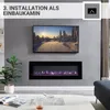 Balderia Leif 50" elektrický krb 1800 W Náhľad obrázku produktu 8