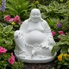 Relaxdays – figurka Buddy z uśmiechem, 45 cm, figurka Podgląd zdjęcia produktu 3