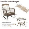 FCH Gartenmöbel Set 3-teiliges Balkonmöbel Set Balkon 2 Produktbild-Vorschau 7