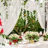 Wisteria Umělé květiny Bushy Silk Vine Závěsný věnec pro Náhled obrázku produktu 2
