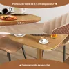 HOMCOM Table à manger pour 4 personne table de cuisine Voir les images du produit 4