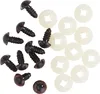Bärenaugen braun, Ø 9mm, 10 Stück Produktbild-Vorschau 1