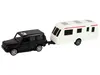 Lean Toys Geländewagen SUV Anhänger Wohnmobil Outdoor Produktbild-Vorschau 2