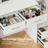 Zimilo Schminktafel met LED-spiegel met schuifdeur en Productafbeelding-voorbeeld 5