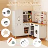 Cucina per bambini COSTWAY, cucina ad angolo con 12 Anteprima dell’immagine prodotto 7
