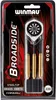 Winmau Broadside Fléchette en acier laiton 1225-22 g Voir les images du produit 2