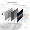 DEQORI Glasuhr 60x30 cm Römisch 'Farbige Rauchschwaden' Produktbild-Vorschau 7