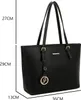 Gallantry Damen Handtasche mit Reißverschluss - Produktbild-Vorschau 8