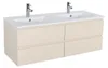 SORRENTO 120 cm Doppelwaschtisch mit Keramikarbeitsplatte Produktbild-Vorschau 2