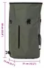 vidaXL Fahrradtasche Oliv 31 x 13 x 58 cm Polyester Produktbild-Vorschau 7