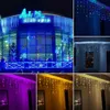 5M 216 LED teple bílé vánoční světelný řetěz s rampouchovou Náhled obrázku produktu 2