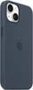 iPhone 14 Silikon Case mit MagSafe - Sturmblau Handyhülle Produktbild-Vorschau 3