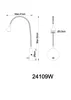 Globo Lighting applique in metallo nichel opaco, LED Anteprima dell’immagine prodotto 7