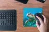 MuchoWow® Mauspad Mousepad Meeresschildkrötenschwimmen auf Produktbild-Vorschau 4