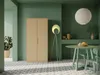 Armadio per ufficio con serratura, 900 x 1850 x 400 mm, Anteprima dell’immagine prodotto 4