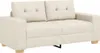 vidaXL Loveseat-Sofa Leinen 180x77x82 cm Produktbild-Vorschau 1