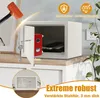 XINZI 31x20x20cm trezor nábytkový trezor s dvoubitovým Náhled obrázku produktu 3