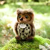 Gufo di peluche 20 cm  ECO-FRIENDLY Anteprima dell’immagine prodotto 4