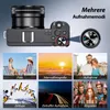 A collage of images showcasing different camera modes and scenarios, with a close-up of the camera's mode dial. Podgląd zdjęcia produktu