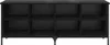 vidaXL Botník s policí černý dub 131 x 35 x 50 cm Náhled obrázku produktu 5