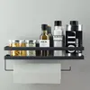 Gewürzregal,Mit Küchenrollenhalter und 4 Haken,Praktisches Produktbild-Vorschau 6