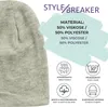 styleBREAKER weiche Feinstrick Beanie Mütze, Melange Optik, Produktbild-Vorschau 3