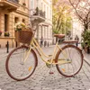Bicicletta da città donna 28 pollici VOLTOURI Retro cestino Anteprima dell’immagine prodotto 9
