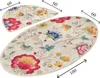 Mijolnir, Arya Oval, Badematten, Mehrfarbig, Polyester, 60 Produktbild-Vorschau 3