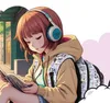 Zaino a 3 scomparti per backup - Motivo fumetti manga in Anteprima dell’immagine prodotto 7
