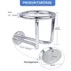 Getränkehalter, 2er-Pack Edelstahlring-Getränkehalter, Produktbild-Vorschau 2