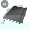 Leitz 44710095, Schwarz, A4, 80 Blätter, 96 g/m², Kariertes Produktbild-Vorschau 10
