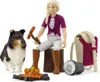 Schleich schleich® HORSE CLUB 42749 Cena al barbecue con Anteprima dell’immagine prodotto 1