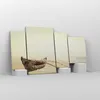 Bild auf Leinwand - Leinwandbild - 4 Teile - £ódŸ Wrack Produktbild-Vorschau 4