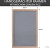 GADGY® Retro Filz Letter Board Grau - Mit 710 golden, Produktbild-Vorschau 5