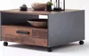 Couchtisch "Indy" in Used Wood Shabby mit Schubkasten, auf Produktbild-Vorschau 1