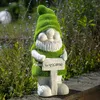 Gartenzwerg WELCOME - Gartenfigur - Magnesia - H: 38cm -  Produktbild-Vorschau 3
