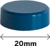 ALLboards MSB20/10 ALLboards Magnet blau, Kunststoff Ø 2,0 Náhled obrázku produktu 2
