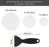VMbathrooms 24 Stück Anti-Rutsch Aufkleber für Badewanne & Produktbild-Vorschau 2