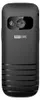 The back of a black Maxcom senior mobile phone is shown against a black background. Náhľad obrázku produktu