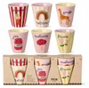 RICE Kids Kinderbecher ABC Print Mädchen 6er Set 160 ml Produktbild-Vorschau 1