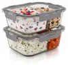 Set di 2 contenitori ermetici per alimenti, ideali per la Anteprima dell’immagine prodotto 8