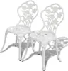 VidaXL 43176, Taras, Aluminium, Żelazo, Biały, 410 mm, 490 Podgląd zdjęcia produktu 5